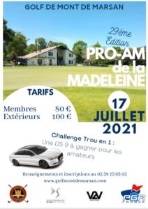 You are currently viewing Inscrivez-vous au Pro Am de La Madeleine le 17 juillet
