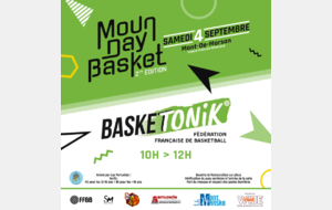 ℹ️ MOUN DAY BASKET 2021 : BaskeTonik ⛹🏽⛹🏼‍♀️