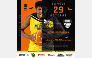 You are currently viewing 𝗡𝗠𝟮 : Stade Montois Basket Masculin vs ESMS