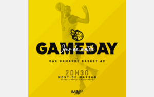 You are currently viewing 𝗡𝗠𝟮 : GameDay Stade Montois Basket Masculin vs Dax Gamarde Basket 40