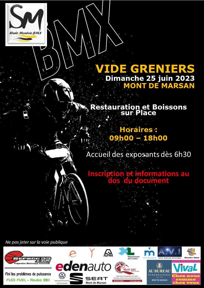 You are currently viewing VIDE GRENIERS du Stade Montois BMX