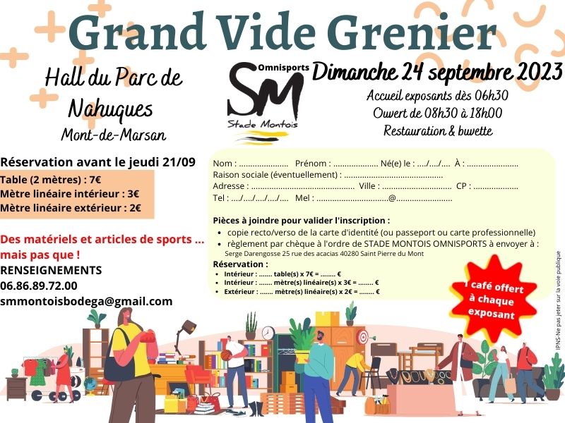 You are currently viewing Vide Grenier de l’Omnisports