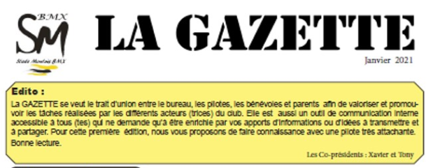 You are currently viewing Gazette de janvier