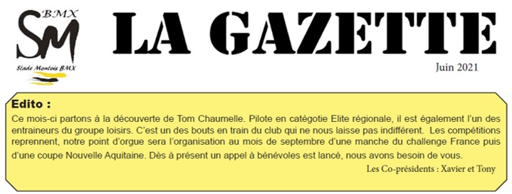 You are currently viewing LA GAZETTE – Juin 2021