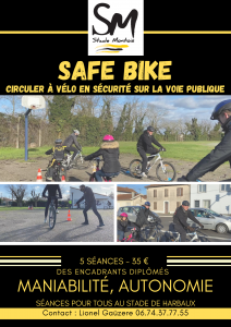 SAFE BIKE : circulez à vélo en toute sécurité.