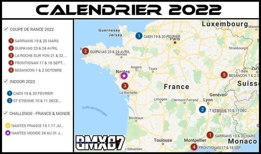 You are currently viewing – 2022 – Calendrier CDF et Indoors