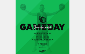 Lire la suite à propos de l’article 𝗡𝗠𝟮 : GameDay Stade Montois Basket Masculin vs JSA Bordeaux Métropole Basket