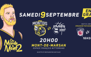 Lire la suite à propos de l’article | 𝐍𝐌𝟑 | Stade Montois Basket Masculin vs 2MBS