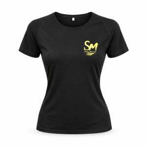 Tee-shirt technique noir femme