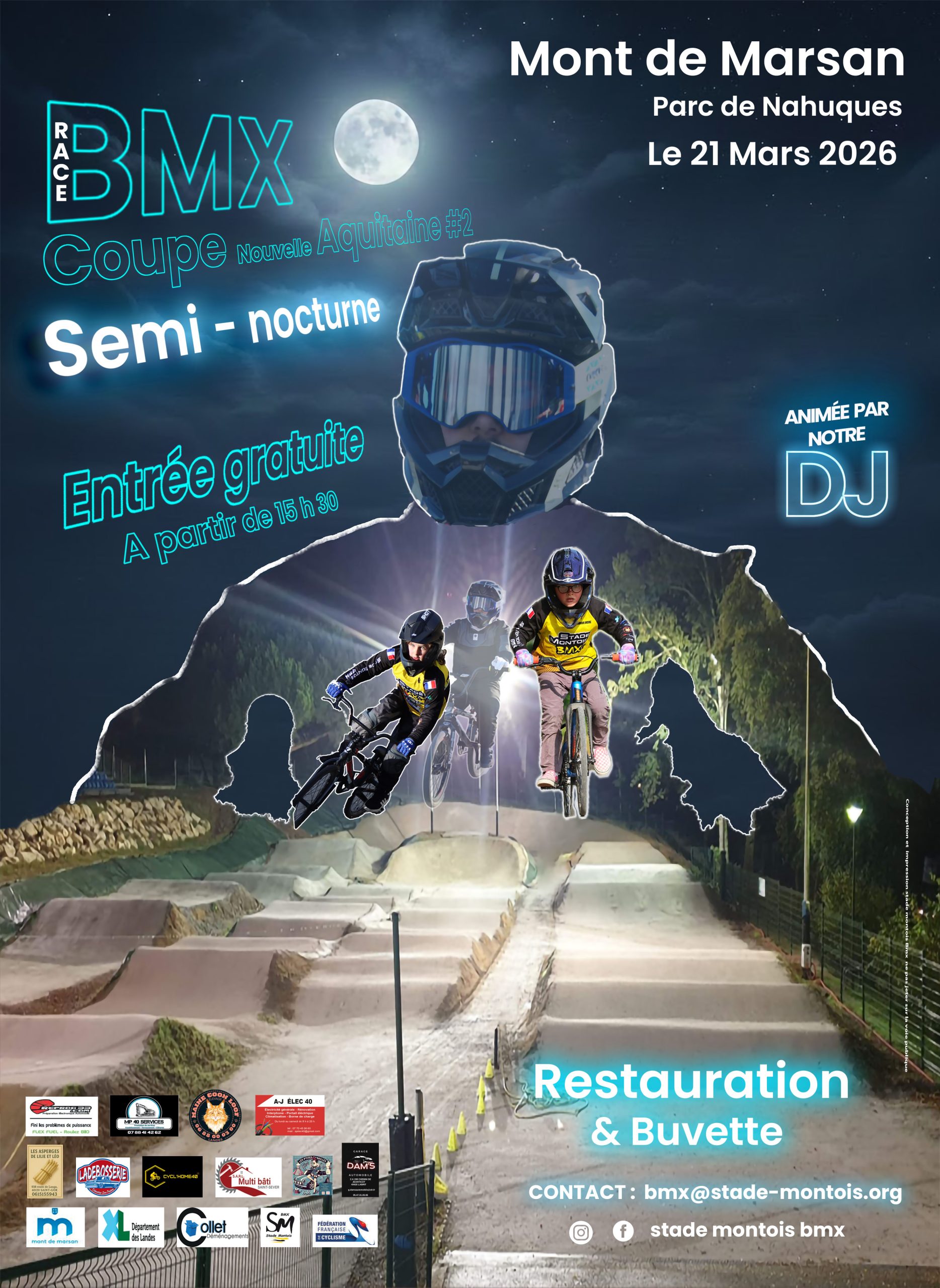 Lire la suite à propos de l’article 2ème manche (2#) semi-nocturne de la Coupe Nouvelle Aquitaine