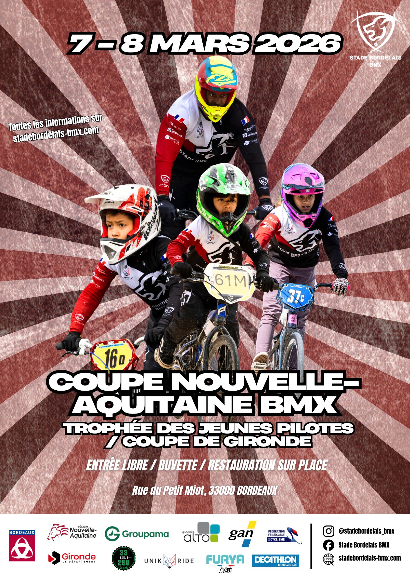 Lire la suite à propos de l’article Coupe NA 2026 – Manche #1 – BORDEAUX (33)