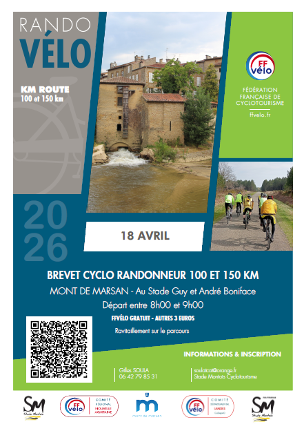 Lire la suite à propos de l’article Rando Vélo le 18 avril