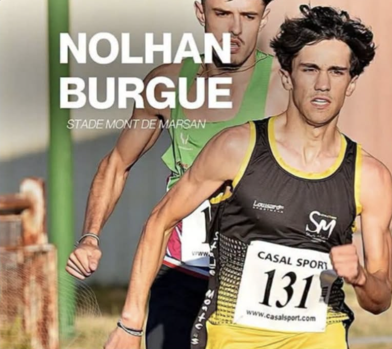 You are currently viewing Nolhan Burgué : champion de France du 800m.